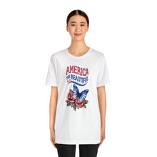 Load image into Gallery viewer, &quot;America the Beautiful&quot; Unisex Jersey Short Sleeve Tee