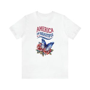 "America the Beautiful" Unisex Jersey Short Sleeve Tee