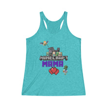 Load image into Gallery viewer, Minecraft Mama Women&#39;s Tri-Blend Racerback Tank
