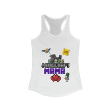 Load image into Gallery viewer, Minecraft Mama Hard Mode Women&#39;s Ideal Racerback Tank