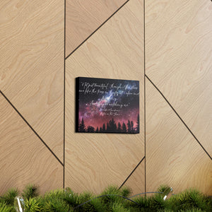 "The Stars Are Watching" Canvas Gallery Wraps