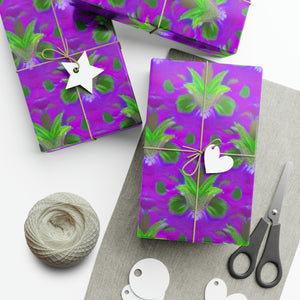 Violet Mint Gift Wrapping Paper