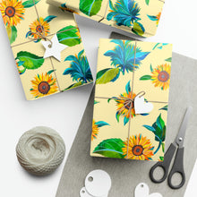 Load image into Gallery viewer, Sunflower Wrapping Paper