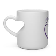 Load image into Gallery viewer, Heart Shape &quot;Love is Love&quot; Mug