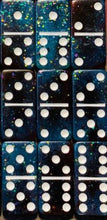 Load image into Gallery viewer, Double 12 Glitter Domino Set - 91 Dominoes! +BONUSES!