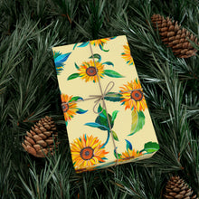 Load image into Gallery viewer, Sunflower Wrapping Paper