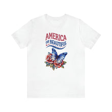 Load image into Gallery viewer, &quot;America the Beautiful&quot; Unisex Jersey Short Sleeve Tee