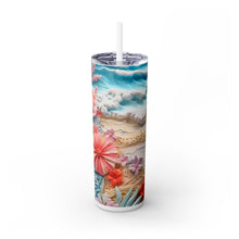 Load image into Gallery viewer, Skinny Steel Tumbler with Straw, 20oz