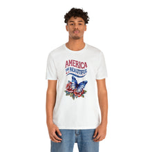 Load image into Gallery viewer, &quot;America the Beautiful&quot; Unisex Jersey Short Sleeve Tee