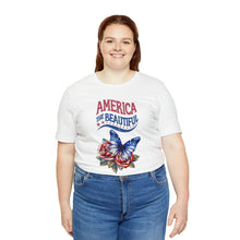 Load image into Gallery viewer, &quot;America the Beautiful&quot; Unisex Jersey Short Sleeve Tee