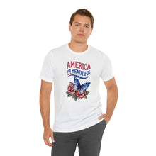 Load image into Gallery viewer, &quot;America the Beautiful&quot; Unisex Jersey Short Sleeve Tee