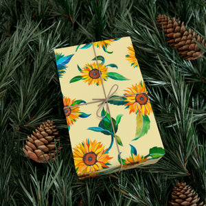 Sunflower Wrapping Paper