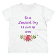 Load image into Gallery viewer, &quot;It&#39;s a Beautiful Day&quot; Women&#39;s Midweight Cotton Tee