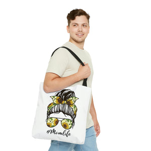 "My Kids are My Sunshine" #Momlife Tote Bag