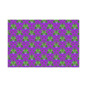 Violet Mint Gift Wrapping Paper