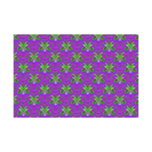 Violet Mint Gift Wrapping Paper