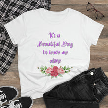 Load image into Gallery viewer, &quot;It&#39;s a Beautiful Day&quot; Women&#39;s Midweight Cotton Tee