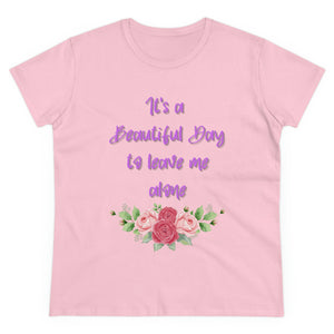 "It's a Beautiful Day" Women's Midweight Cotton Tee