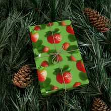 Load image into Gallery viewer, Strawberry Mint Wrapping Paper