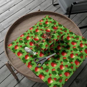 Strawberry Mint Wrapping Paper