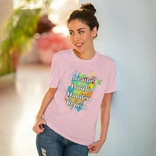 Load image into Gallery viewer, &quot;Breathe. Hustle. Manifest. Repeat.&quot; Organic Creator T-shirt - Unisex