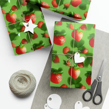 Load image into Gallery viewer, Strawberry Mint Wrapping Paper