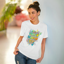 Load image into Gallery viewer, &quot;Breathe. Hustle. Manifest. Repeat.&quot; Organic Creator T-shirt - Unisex