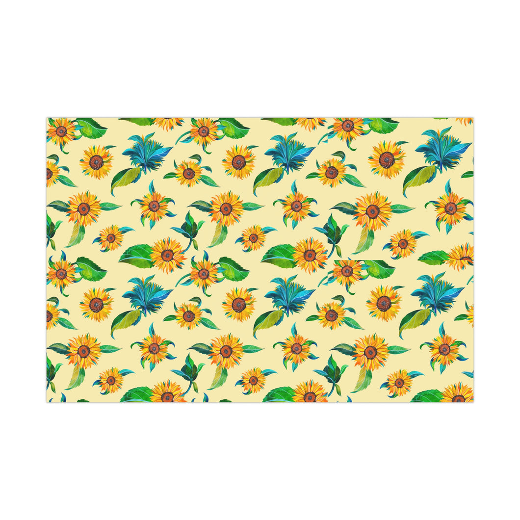 Sunflower Wrapping Paper