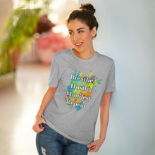 Load image into Gallery viewer, &quot;Breathe. Hustle. Manifest. Repeat.&quot; Organic Creator T-shirt - Unisex